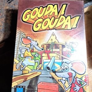 NEW SEALED Family FUN GOUDA!GOUDA! Euro Games Jeux Descartes 2002